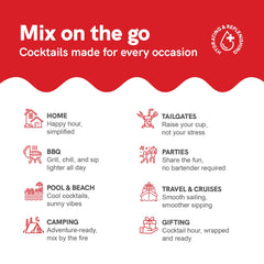 Promotional graphic showing where byb can be used